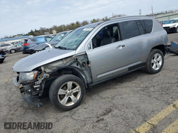 2014 Jeep Compass Latitude with VIN 1C4NJDEB4ED788348, listed as a Copart auction lot 52885935 with 86,282 mi miles and Salvage Title. Bid and sale history available at DreamBid. Image 1.