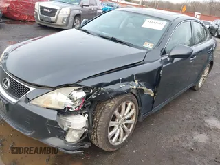 2007 Lexus IS 250 with VIN JTHCK262772009223, listed as a IAAI auction lot 41142962 with 207,967 mi miles. Bid and sale history available at carsss.com. Image 17.