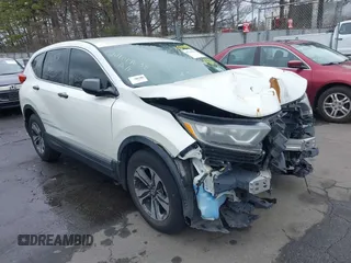 2018 Honda CR-V LX with VIN 2HKRW5H35JH407625, listed as a IAAI auction lot 41790059 with 80,000 mi miles. Bid and sale history available at carsss.com. Image 1.