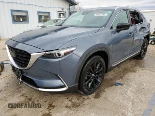 2021 Mazda CX-9 Grand Touring with VIN JM3TCBDY4M0526838, listed as a Copart auction lot 50491185 with 83,761 mi miles and Salvage Title. Bid and sale history available at carsss.com. Image 1.
