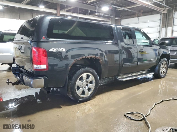 2009 GMC Sierra 1500 SLE with VIN 1GTEK29039Z151082, listed as a Copart auction lot 52008875 with 164,399 mi miles and Clean Title. Bid and sale history available at carsss.com. Image 3.