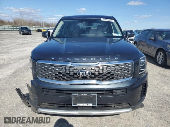 2020 Kia Telluride LX with VIN 5XYP2DHC8LG046141, listed as a Copart auction lot 54061695 with 89,781 mi miles and Salvage Title. Bid and sale history available at carsss.com. Image 5.