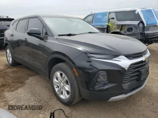2021 Chevrolet Blazer LT with VIN 3GNKBCR44MS572298, listed as a Copart auction lot 54063235 with 43,635 mi miles and Salvage title. Bid and sale history available at DreamBid. Image 4.