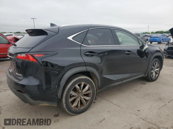 2017 Lexus NX with VIN JTJYARBZXH2055844, listed as a Copart auction lot 51941885 with 166,236 mi miles and Clean Title. Bid and sale history available at carsss.com. Image 3.