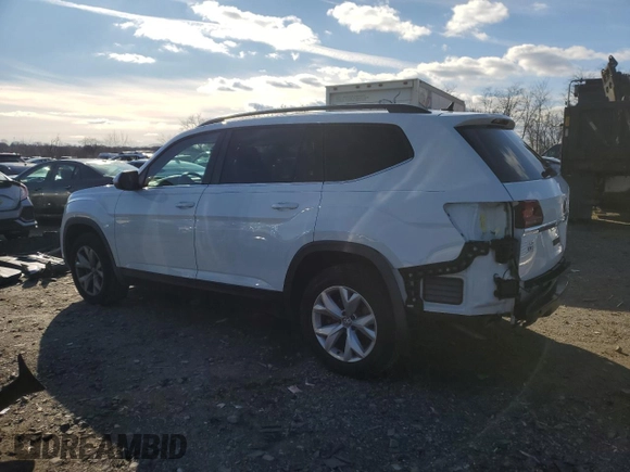 2020 Volkswagen Atlas SE with VIN 1V2DP2CA7LC501210, listed as a Copart auction lot 86992324 with 80,537 mi miles and Salvage title. Bid and sale history available at DreamBid. Image 2.