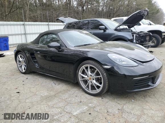 2019 Porsche 718 Boxster z VIN WP0CA2A87KS210483, wystawiony jako Copart lot #47859754 z przebiegiem 7 802 mil mil oraz . Historia ofert i sprzedaży dostępna na DreamBid. Obrazek 4.