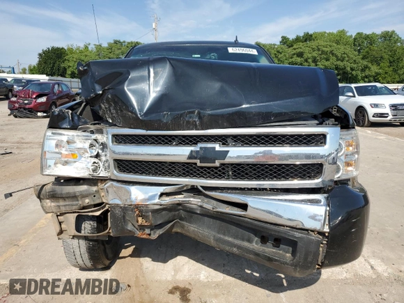2010 Chevrolet Silverado 1500 LT with VIN 1GCSCSEA4AZ291354, listed as a Copart auction lot 62496044 with 185,507 mi miles and Salvage Title. Bid and sale history available at DreamBid. Image 5.