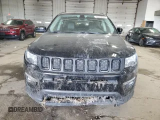 2019 Jeep Compass Altitude with VIN 3C4NJCBB4KT715498, listed as a Copart auction lot 60856305 with 55,307 mi miles and Salvage title. Bid and sale history available at DreamBid. Image 5.