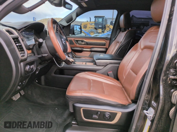 2021 Ram 1500 Longhorn with VIN 1C6SRFKT8MN504868, listed as a Copart auction lot 54559405 with 60,346 mi miles and Salvage title. Bid and sale history available at DreamBid. Image 7.