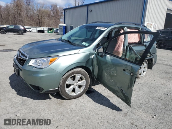 2015 Subaru Forester 2.5i with VIN JF2SJABC3FH544846, listed as a Copart auction lot 52390995 with 135,965 mi miles and Salvage Title. Bid and sale history available at carsss.com. Image 1.