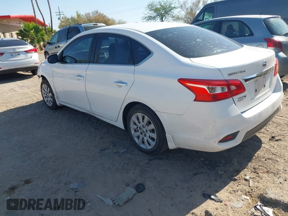 2017 Nissan Sentra SV с VIN 3N1AB7AP4HY272994, выставлен на аукционе IAAI как лот 42565740 с пробегом 105 580 миль миль и . История ставок и продаж доступна на DreamBid. Изображение 3.