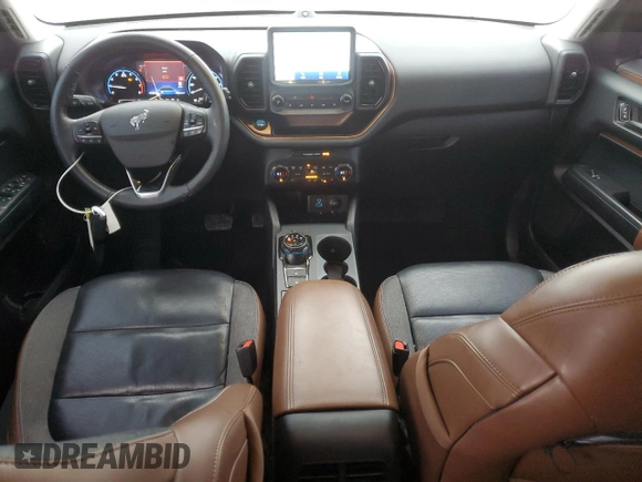 2021 Ford Bronco Sport Outer Banks with VIN 3FMCR9C60MRB40509, listed as a Copart auction lot 43172585 with 44,303 mi miles and Salvage title. Bid and sale history available at DreamBid. Image 8.