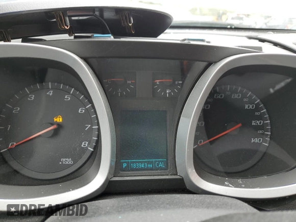 2016 Chevrolet Equinox LT with VIN 2GNALCEK9G6171023, listed as a Copart auction lot 52776805 with 183,943 mi miles and Salvage Title. Bid and sale history available at DreamBid. Image 9.