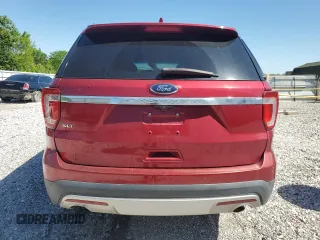 2017 Ford Explorer XLT with VIN 1FM5K7D89HGB78948, listed as a Copart auction lot 55682495 with 145,246 mi miles and Clean Title. Bid and sale history available at DreamBid. Image 6.