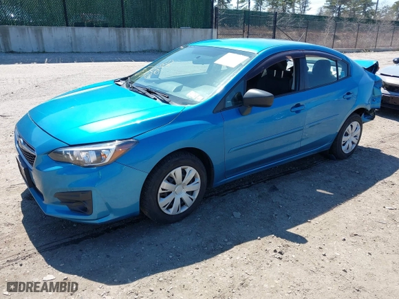 2019 Subaru Impreza with VIN 4S3GKAA61K3606040, listed as a IAAI auction lot 41994415 with 89,780 mi miles. Bid and sale history available at carsss.com. Image 2.