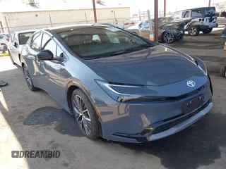 2024 Toyota Prius LE with VIN JTDACAAU3R3033010, listed as a IAAI auction lot 41670233 with 14,166 mi miles. Bid and sale history available at carsss.com. Image 1.