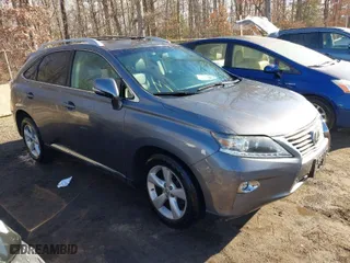 2015 Lexus RX 350 F Sport with VIN 2T2BK1BAXFC285850, listed as a IAAI auction lot 41413681 with 72,111 mi miles. Bid and sale history available at carsss.com. Image 1.