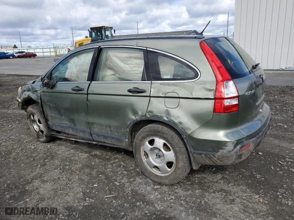 2007 Honda CR-V LX with VIN JHLRE48367C025706, listed as a Copart auction lot 49971755 with 0 mi miles and Salvage Title. Bid and sale history available at carsss.com. Image 2.
