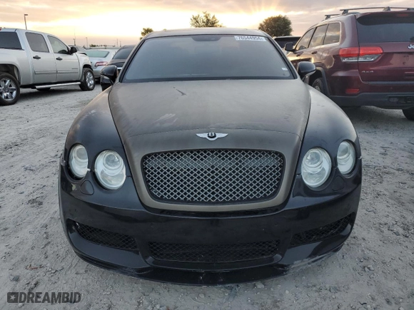 2006 Bentley Continental Flying Spur with VIN SCBBR53W06C031884, listed as a Copart auction lot 76544954 with 79,639 mi miles and Salvage Title. Bid and sale history available at carsss.com. Image 5.