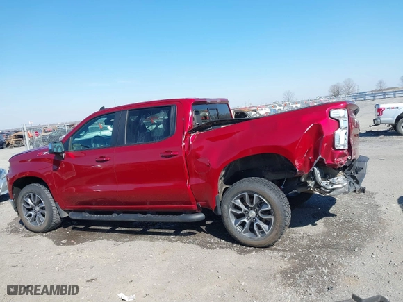 2019 Chevrolet Silverado 1500 LT with VIN 3GCUYDED4KG133999, listed as a IAAI auction lot 41691689 with 88,476 mi miles. Bid and sale history available at carsss.com. Image 14.