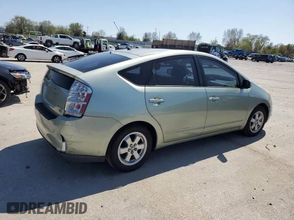 2007 Toyota Prius with VIN JTDKB20U573225167, listed as a Copart auction lot 52337025 with Not Provided miles and Clean Title. Bid and sale history available at DreamBid. Image 3.