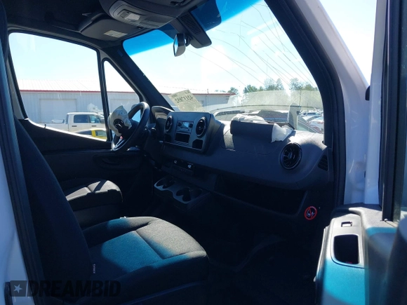 2023 Mercedes-Benz Sprinter Cargo with VIN W1Y4KBHY4PT139571, listed as a IAAI auction lot 42137852 with 13,304 mi miles. Bid and sale history available at carsss.com. Image 5.