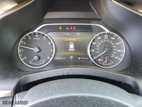 2017 Nissan Murano Platinum with VIN 5N1AZ2MH0HN116122, listed as a Copart auction lot 66810724 with 112,094 mi miles and Salvage Title. Bid and sale history available at carsss.com. Image 9.