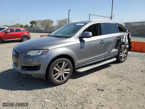 2012 Audi Q7 3.0T Premium Plus with VIN WA1LGAFE2CD005256, listed as a Copart auction lot 52233385 with 174,182 mi miles and Salvage Title. Bid and sale history available at carsss.com. Image 1.