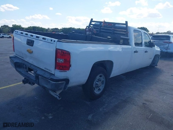 2012 Chevrolet Silverado 2500HD Work Truck with VIN 1GC1CVCG6CF199073, listed as a IAAI auction lot 41898761 with 250,328 mi miles. Bid and sale history available at carsss.com. Image 4.