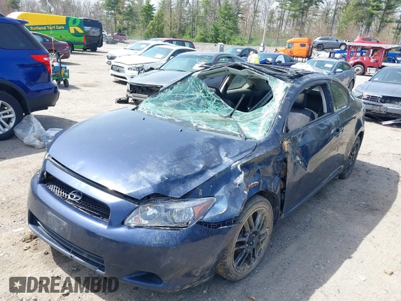 2008 Scion tC Spec with VIN JTKDE167980222943, listed as a IAAI auction lot 42143626 with 263,762 mi miles. Bid and sale history available at carsss.com. Image 6.