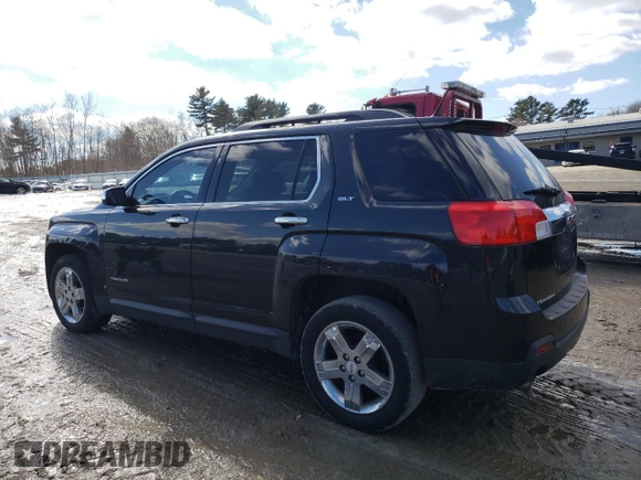 2013 GMC Terrain SLT with VIN 2GKFLUE33D6237532, listed as a Copart auction lot 47195035 with 124,891 mi miles and Clean Title. Bid and sale history available at carsss.com. Image 2.
