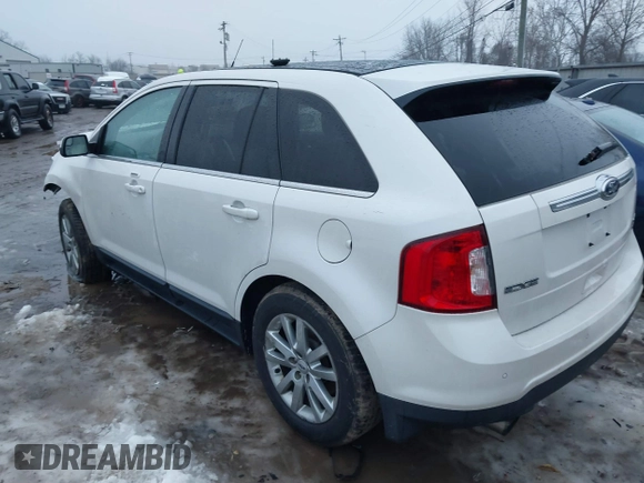 2013 Ford Edge Limited with VIN 2FMDK3K98DBA63470, listed as a IAAI auction lot 41286324 with 155,485 mi miles. Bid and sale history available at carsss.com. Image 3.
