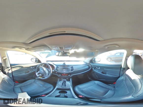 2013 Kia Sportage SX with VIN KNDPCCA68D7447781, listed as a Copart auction lot 85541454 with 136,211 mi miles and Salvage Title. Bid and sale history available at carsss.com. Image 13.