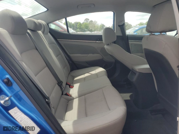 2018 Hyundai Elantra Value Edition with VIN 5NPD84LF2JH243525, listed as a Copart auction lot 51853365 with 48,882 mi miles and Salvage Title. Bid and sale history available at carsss.com. Image 10.