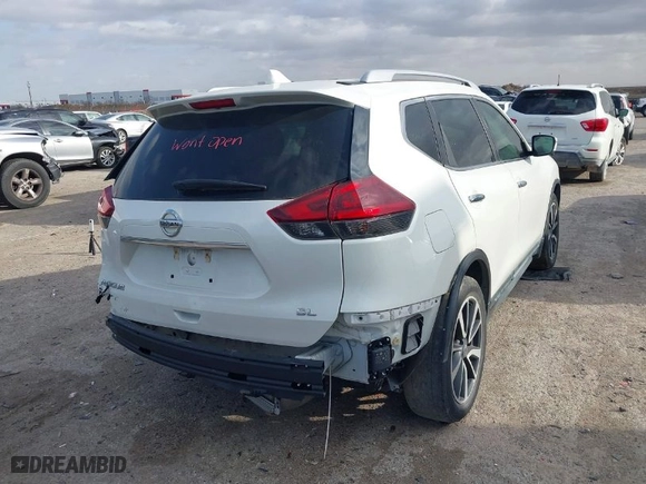 2020 Nissan Rogue SL with VIN 5N1AT2MTXLC749740, listed as a IAAI auction lot 41718623 with 71,086 mi miles. Bid and sale history available at carsss.com. Image 4.