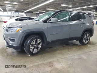 2021 Jeep Compass Limited z VIN 3C4NJDCBXMT579353, wystawiony jako Copart lot #55634215 z przebiegiem 98 644 mil mil oraz Szkoda całkowita • Salvage title. Historia ofert i sprzedaży dostępna na DreamBid. Obrazek 1.