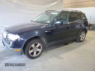2008 BMW X3 3.0si with VIN WBXPC934X8WJ14849, listed as a Copart auction lot 54211285 with 190,793 mi miles and Salvage title. Bid and sale history available at DreamBid. Image 1.