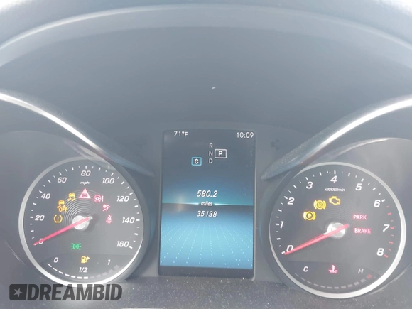 2019 Mercedes-Benz C 300 with VIN WDDWF8EB1KR459513, listed as a IAAI auction lot 42242025 with 35,138 mi miles and . Bid and sale history available at DreamBid. Image 7.