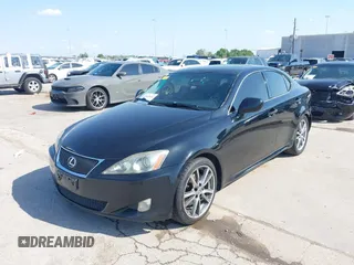 2008 Lexus IS 250 with VIN JTHBK262885061097, listed as a IAAI auction lot 41865094 with 242,449 mi miles. Bid and sale history available at carsss.com. Image 16.