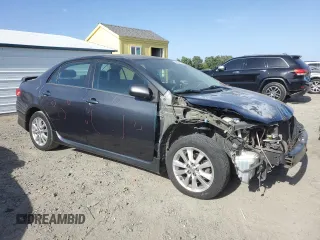 2010 Toyota Corolla with VIN 1NXBU4EEXAZ212290, listed as a Copart auction lot 54184055 with 284,234 mi miles and Salvage Title. Bid and sale history available at DreamBid. Image 4.