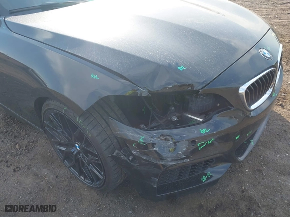 2017 BMW 2 Series M240i with VIN WBA2G1C3XHV639479, listed as a IAAI auction lot 41844865 with 61,524 mi miles. Bid and sale history available at carsss.com. Image 6.