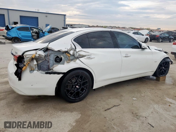 2020 Infiniti Q50 3.0t SPORT with VIN JN1EV7AP8LM207991, listed as a Copart auction lot 49903855 with 110,361 mi miles and Salvage Title. Bid and sale history available at carsss.com. Image 3.