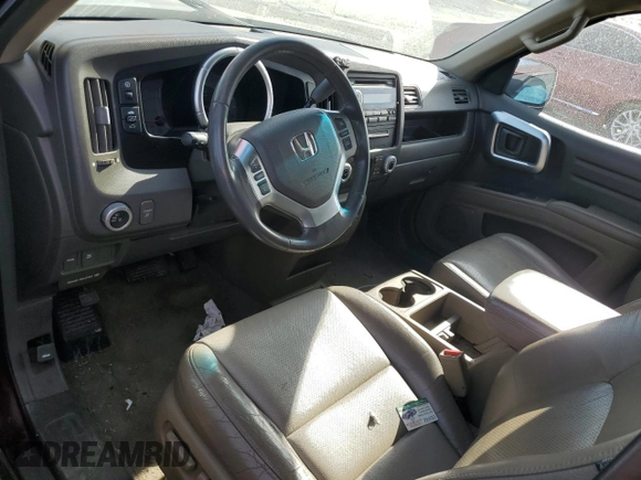 2008 Honda Ridgeline RTL with VIN 2HJYK16598H524756, listed as a Copart auction lot 52727235 with Not provided miles and Salvage title. Bid and sale history available at DreamBid. Image 8.