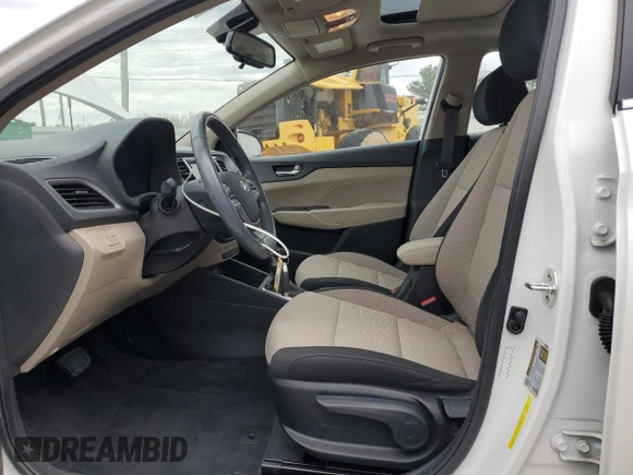 2020 Hyundai Accent Limited with VIN 3KPC34A69LE098181, listed as a Copart auction lot 37465564 with 20,488 mi miles. Bid and sale history available at carsss.com. Image 7.