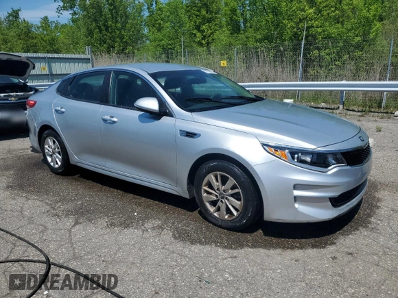 2018 Kia Optima LX с VIN 5XXGT4L3XJG229000, выставлен на аукционе Copart как лот 57109905 с пробегом 83 865 миль миль и Чистый • Clean title. История ставок и продаж доступна на DreamBid. Изображение 4.