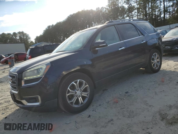 2015 GMC Acadia SLT with VIN 1GKKVRKD1FJ105281, listed as a Copart auction lot 47362645 with 114,032 mi miles and Salvage Title. Bid and sale history available at carsss.com. Image 1.