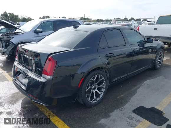 2015 Chrysler 300 with VIN 2C3CCABG7FH894124, listed as a IAAI auction lot 41318188 with 196,246 mi miles. Bid and sale history available at carsss.com. Image 4.