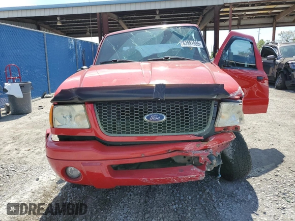 2003 Ford Ranger XL Fleet with VIN 1FTYR44V83PA98504, listed as a Copart auction lot 63991885 with 280,249 mi miles and Non repairable. Bid and sale history available at DreamBid. Image 5.