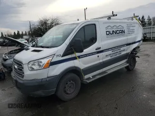 2017 Ford Transit with VIN 1FTYR1ZM3HKB29631, listed as a Copart auction lot 86395004 with 96,975 mi miles and Salvage Title. Bid and sale history available at carsss.com. Image 1.