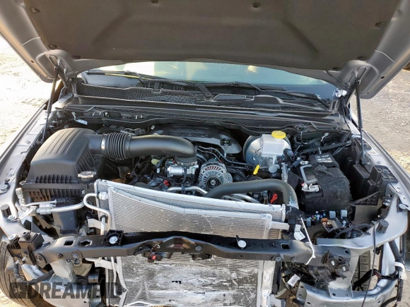 2022 Ram 1500 Lone Star with VIN 1C6RREBT5NN326086, listed as a Copart auction lot 59038005 with 29,329 mi miles and Salvage title. Bid and sale history available at DreamBid. Image 12.